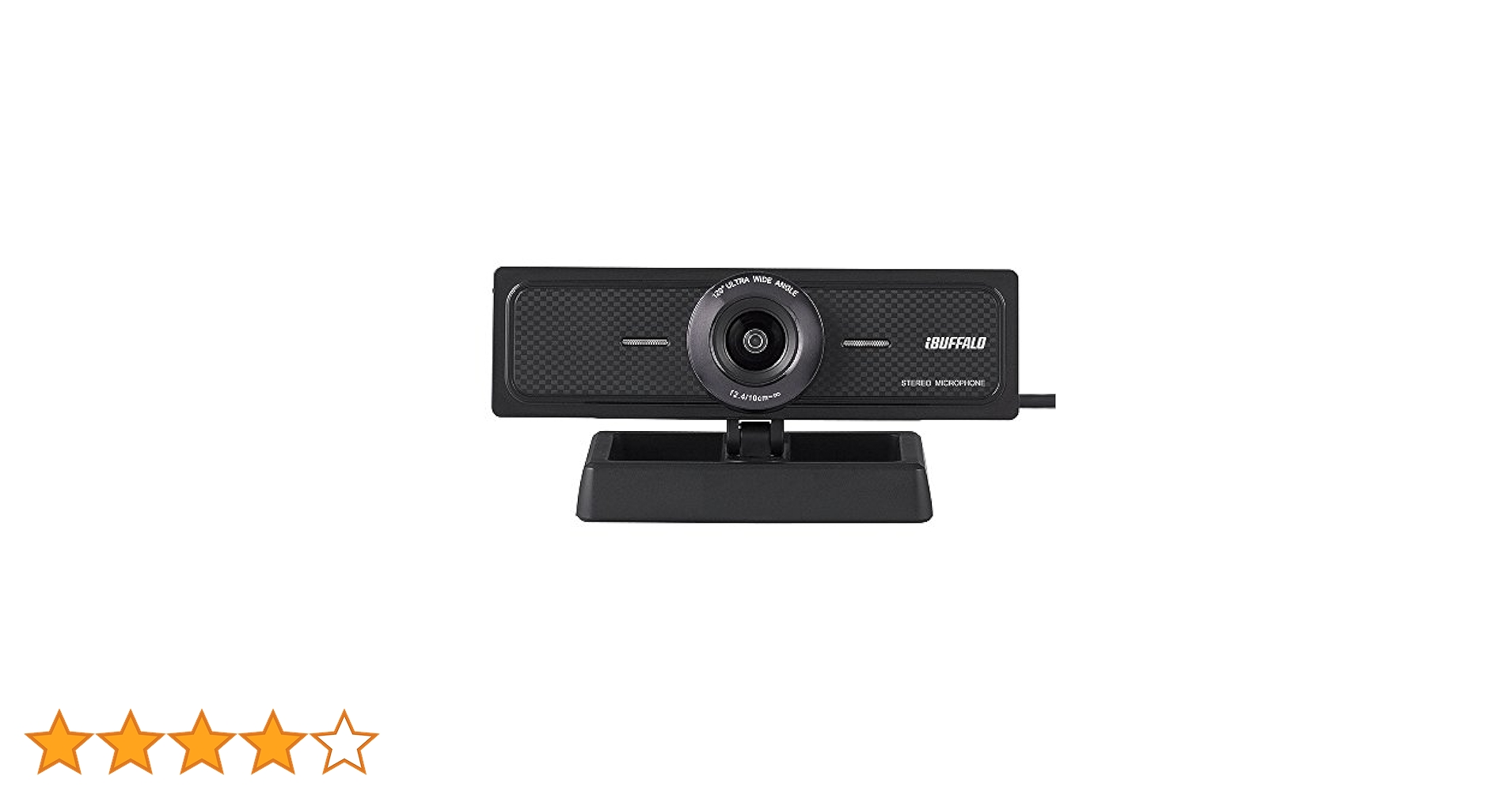 Amazon.co.jp: iBUFFALO マイク内蔵200万画素WEBカメラ 120°広角